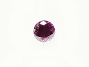 0．074ct　FANCY　DEEP　PURPLE　PINK（色処理）　VS1　ダイヤモンド　ルース