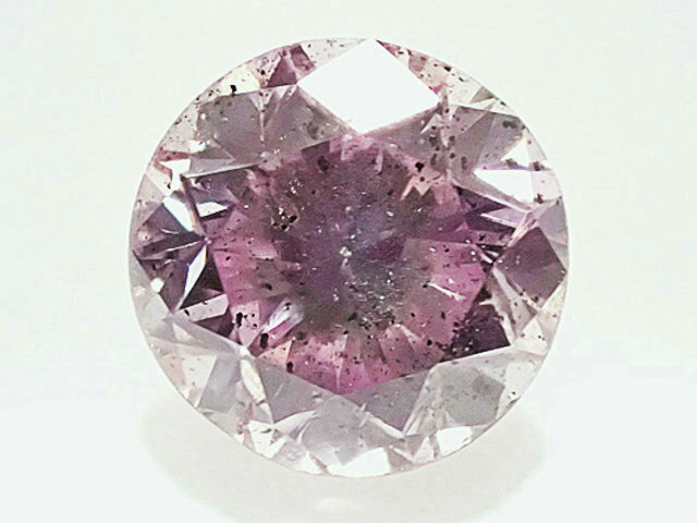 0．615ct　FANCY　PURPLISH　PINK　I1　ピンクダイヤモンド　ルース