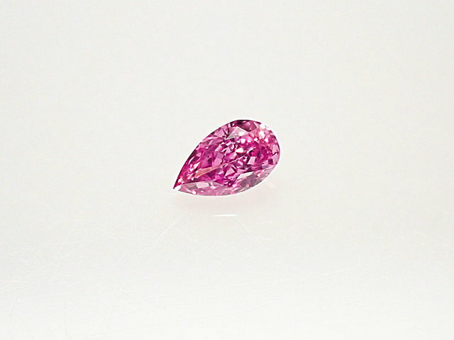 0．036ct　FANCY　VIVID　PURPLISH　PINK　VS1　ピンクダイヤモンド　ルース