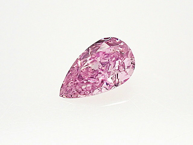 0．117ct　FANCY　INTENSE　PURPLISH　PINK　SI2　ピンクダイヤモンド　ルース