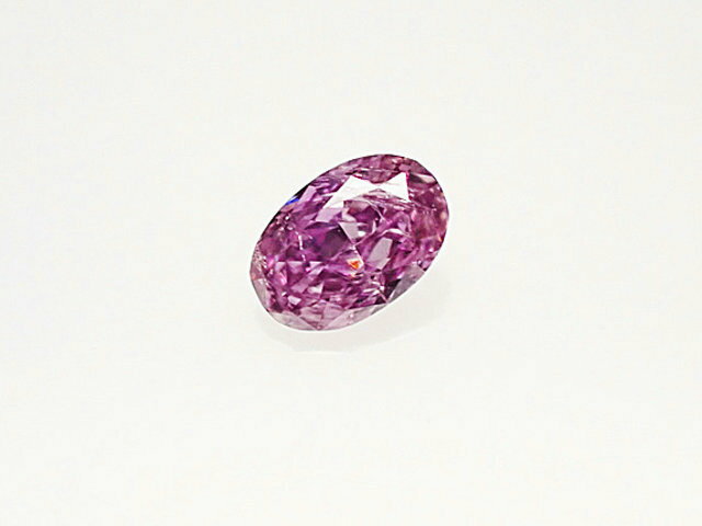 0．055ct　FANCY　VIVID　PURPLE　PINK　I1　ピンクダイヤモンド　ルース