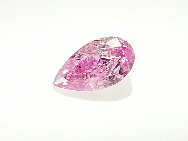 0．145ct　FANCY　INTENSE　PURPLISH　PINK　I1　ピンクダイヤモンド　ルース