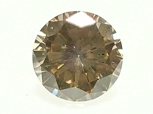 0．310ct　FANCY　LIGHT　BROWN　SI2　ブラウンダイヤモンド　ルース