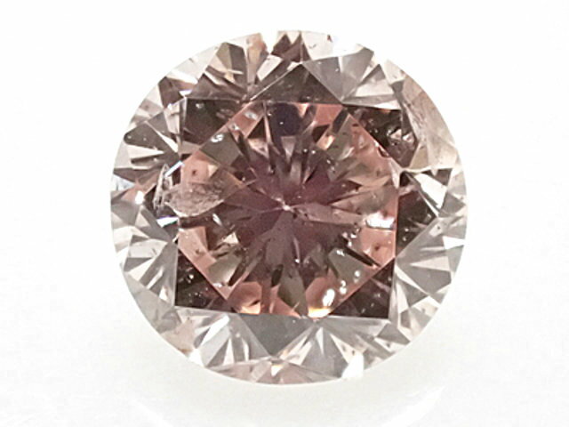 0．335ct　FANCY　ORANGY　PINK　I1　IIa型　ピンクダイヤモンド　ルース