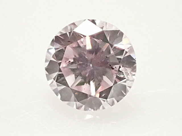 0．219ct　LIGHT　PURPLISH　PINK　SI2　ピンクダイヤモンド　ルース