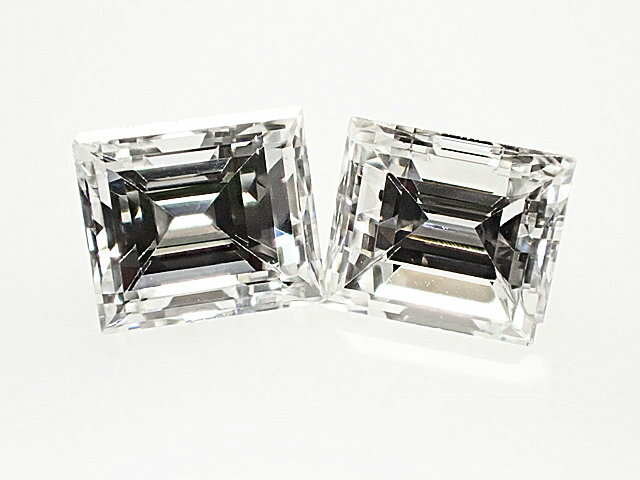 0．257ct　＆　0．252ct　E　SI1　バゲットカット　ペア組　ダイヤモンドルース