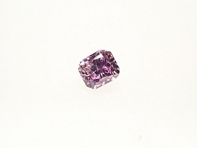 0．042ct　FANCY　PURPLE　PINK　SI1　ピンクダイヤモンド　ルース