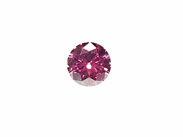 0．030ct　FANCY　VIVID　PURPLISH　PINK　SI2　ピンクダイヤモンド　ルース
