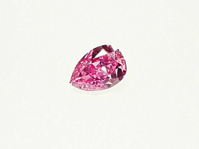 0．039ct　FANCY　VIVID　PURPLISH　PINK　SI2　ピンクダイヤモンド　ルース