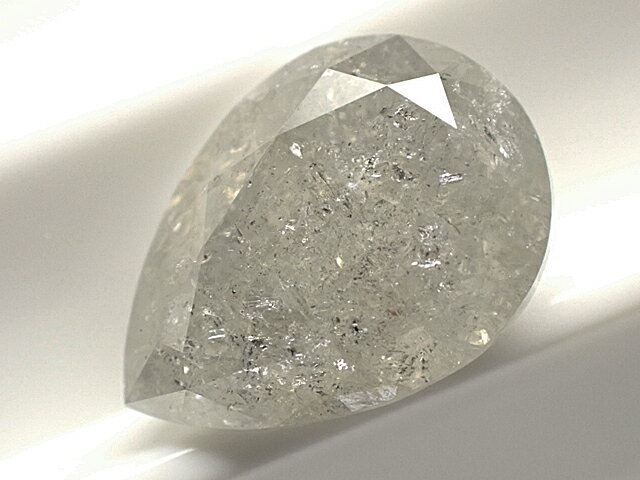 2.700ct H I2 ペアシェイプ ダイヤモンド ルース