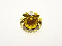 0．138ct　FANCY　VIVID　YELLOW　SI1　イエローダイヤモンド　ルース