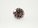 0．090ct　LIGHT　PINKISH　BROWN　I1　ブラウンダイヤモンド　ルース