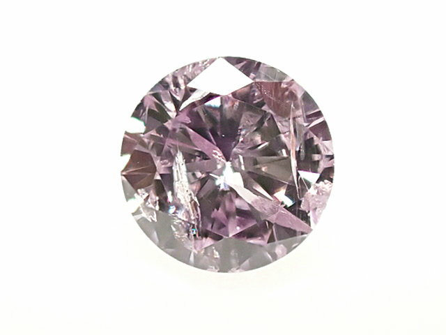 0.209ct FANCY PURPLE PINK I1 ピンクダイヤモンド ルース