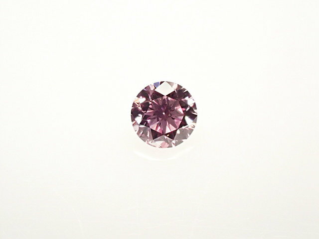 0．032ct　FANCY　PURPLISH　PINK　I1　ピンクダイヤモンド　ルース