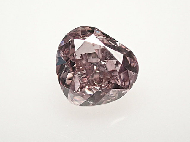 0．243ct　FANCY　BROWN　PURPLE　PINK　I1　ピンクダイヤモンド　ルース