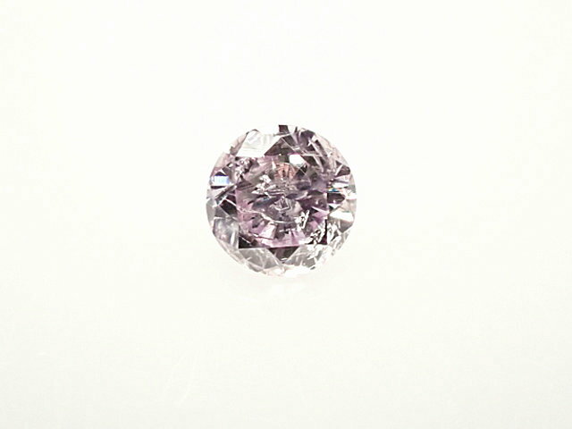 0．051ct　LIGHT　PURPLE　PINK　I1　ピンクダイヤモンド　ルース