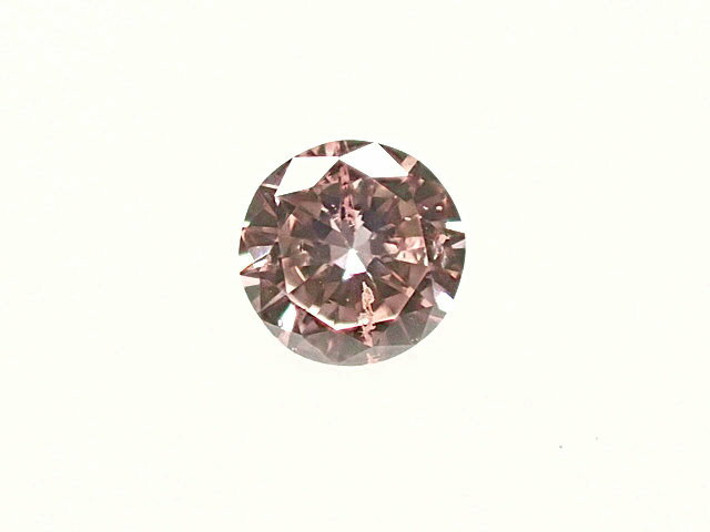 0．072ct　LIGHT　ORANGY　PINK　SI2　ピンクダイヤモンド　ルース