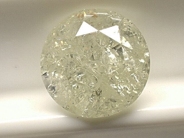 0．965ct　VERY　LIGHT　GREENISH　YELLOW　I2　GOOD　イエローダイヤモンド　ルース