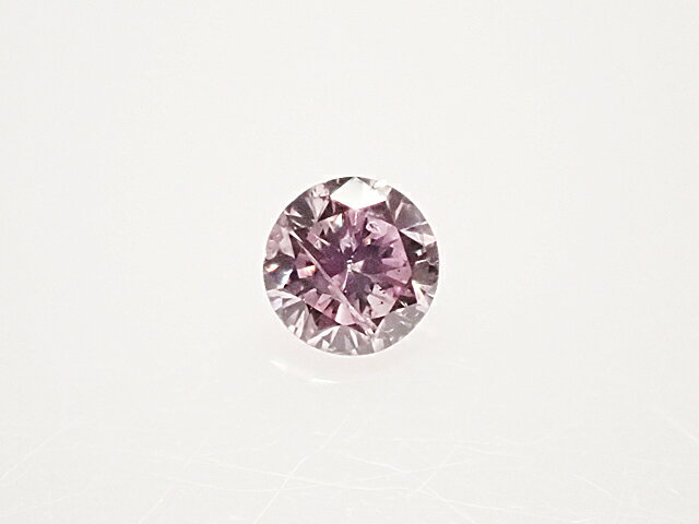 0．049ct　FANCY　LIGHT　PURPLE　PINK　I1　ピンクダイヤモンド　ルース