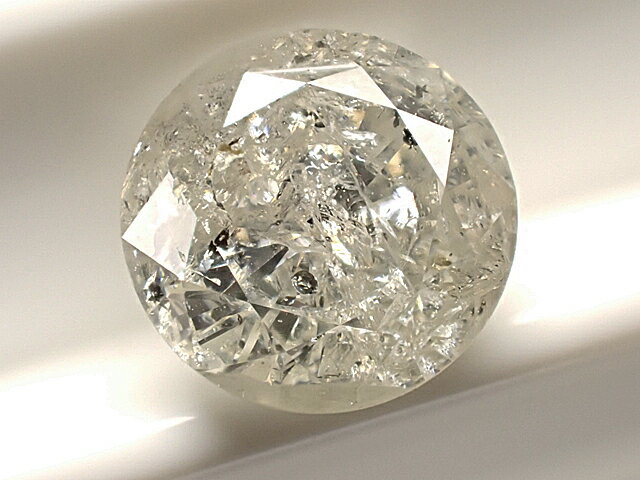 ブラックダイヤモンド 0.83ct 上級品 裸石 ルース ローズカット 強てり ジンパヴェ 瑞浪鉱物展示館 4926