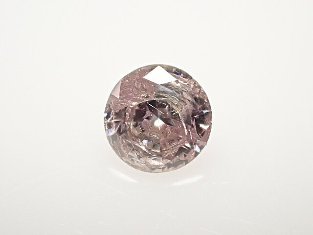 0．100ct　FANCY　LIGHT　BROWNISH　PINK　I2　ピンクダイヤモンド　ルース