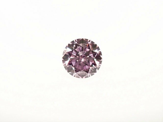 0．040ct　LIGHT　PURPLISH　PINK　SI2　ピンクダイヤモンド　ルース