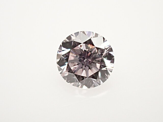 0．124ct　VERY　LIGHT　PURPLISH　PINK　SI2　ピンクダイヤモンド　ルース