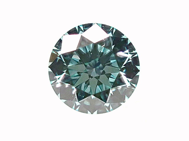 0.235ct FANCY GREENISH BLUE(色処理) VS2 ダイヤモンド ルース