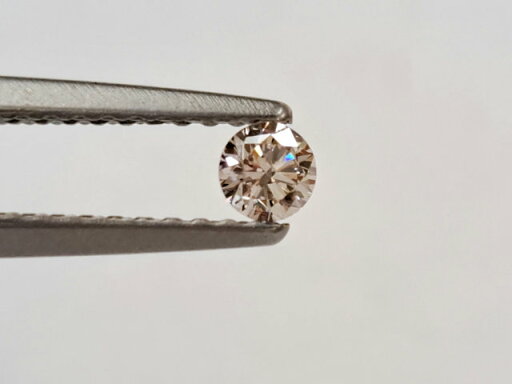0.110ct FAINT PINK BROWN VS2 ダイヤモンド ルース 0.110ct FAINT PINK BROWN VS2 ダイヤモンド ルース