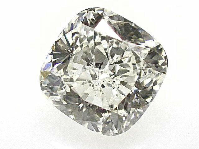 1．00ct　K　FL　クッションカット（EX／VG）　GIA　ダイヤモンド　ルース