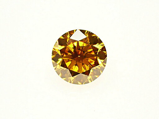0.137ct FANCY VIVID ORANGY YELLOW SI1 イエローダイヤモンド ルース 0.137ct FANCY VIVID ORANGY YELLOW SI1 イエローダイヤモンド ルース
