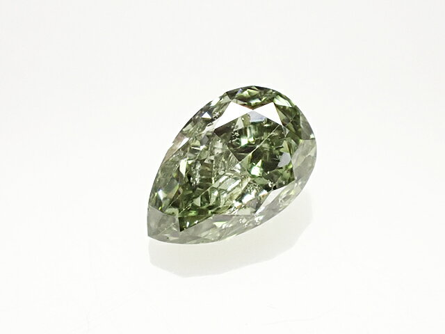 0．253ct　FANCY　GRAY　GREEN　SI2　カメレオンダイヤモンド　ルース
