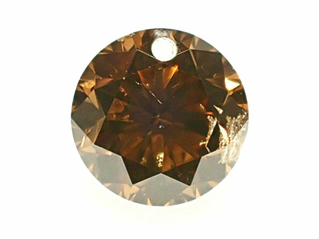 0．304ct　FANCY　BROWN　SI2　ストリングホール　ブラウンダイヤモンド　ルース