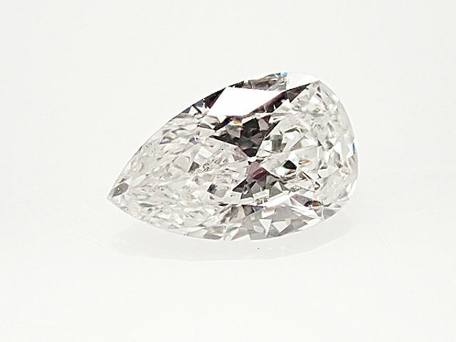 0．322ct　F　SI2　ペアシェイプ　ダイヤモンド　ルース
