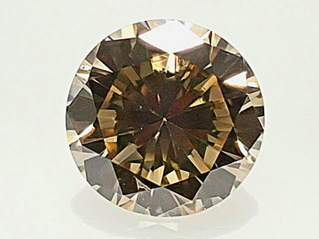 0．403ct　FANCY　LIGHT　BROWN　SI1　ブラウンダイヤモンド　ルース