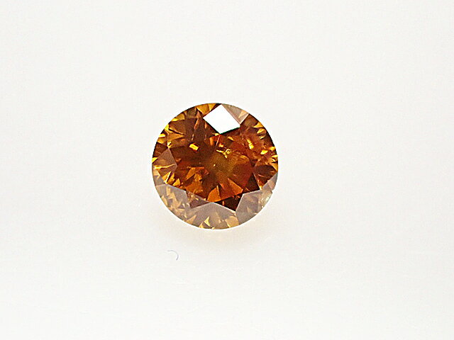 0．158ct　FANCY　DEEP　YELLOW　ORANGE　I1　オレンジダイヤモンド　ルース