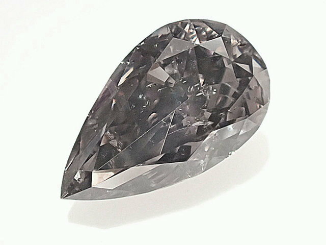 0．549ct　FANCY　DARK　VIOLET　GRAY　I1　グレイダイヤモンド　ルース