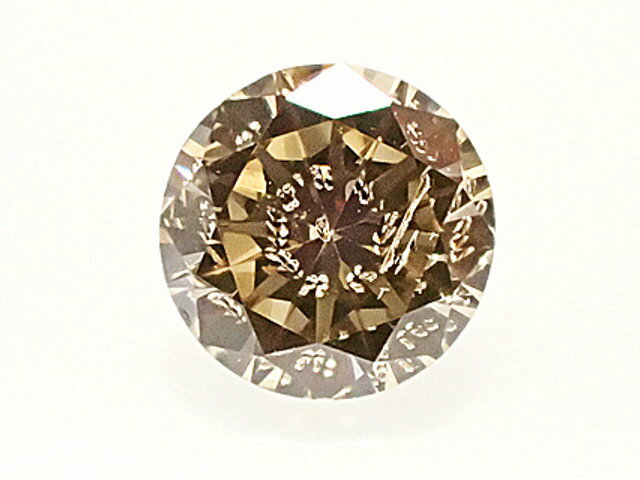 0．218ct　FANCY　LIGHT　BROWN　SI2　ブラウンダイヤモンド　ルース