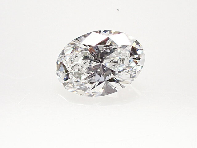 0.303ct 合成ダイヤモンド LIGHT BLUE SI class オーバル