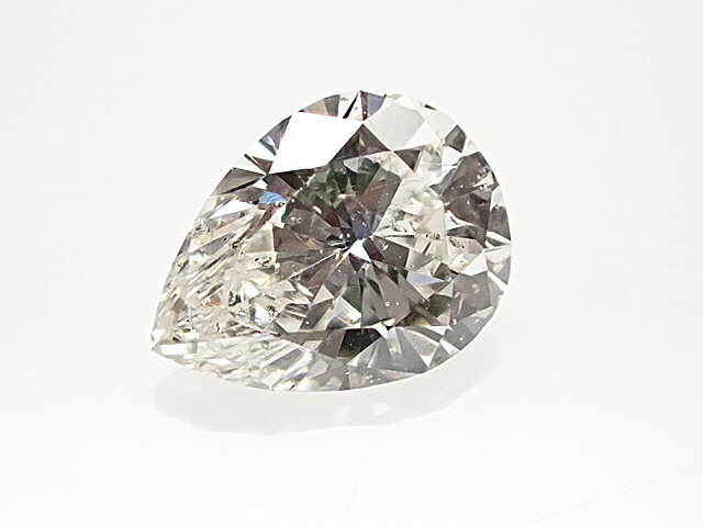0．397ct　H　SI2　ペアシェイプ　ダイヤモンド　ルース