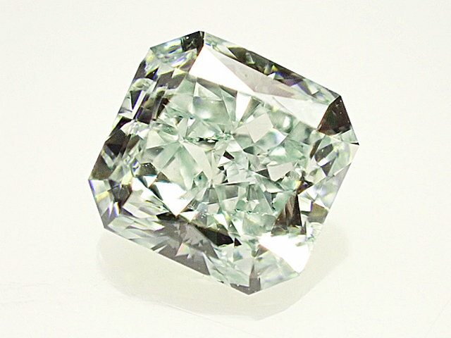 0．54ct　FANCY　LIGHT　BLUISH　GREEN　GIA　グリーンダイヤモンド　ルース