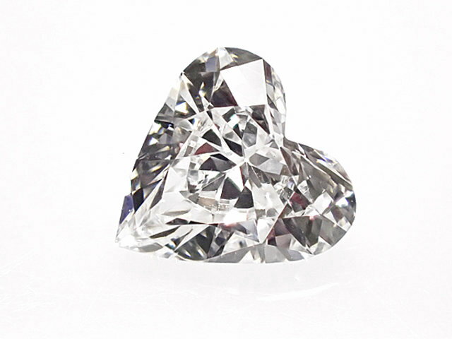 0.512ct D VS1 ハートシェイプ ダイヤモンド ルース