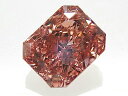 0．519ct　FANCY 　DEEP　BROWNISH　ORANGY　PINK　SI1　ピンクダイヤモンド　ルース