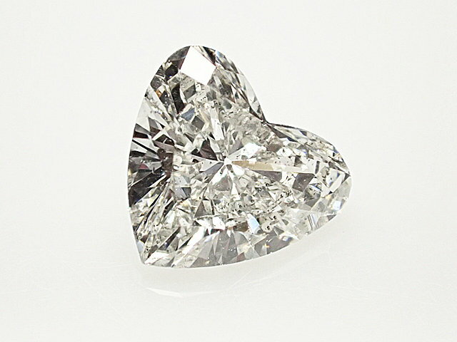0.499ct G SI2 ハートシェイプ ダイヤモンド ルース