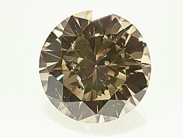 0．489ct　FANCY　LIGHT　BROWN　SI1　ブラウンダイヤモンド　ルース