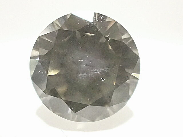 0．570ct　VERY　LIGHT　YELLOWISH　GRAY　I1　グレイダイヤモンド　ルース