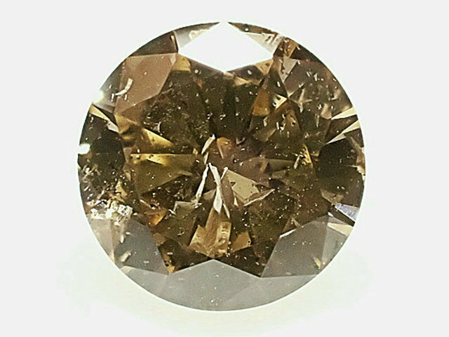 0．596ct　FANCY　BROWN　I1　ブラウンダイヤモンド　ルース