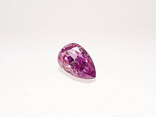 0．067ct　FANCY　VIVID　PURPLE　PINK　I1　ピンクダイヤモンド　ルース