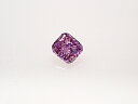 0．071ct　FANCY　VIVID　PINK　PURPLE　SI1　パープルダイヤモンド　ルース