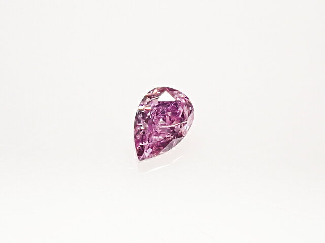 0．060ct　FANCY　INTENSE　PURPLE　PINK　I1　ピンクダイヤモンド　ルース